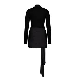 With Harper Lu Textured Wrap Dress AU 8 for rent on The Volte - image 5