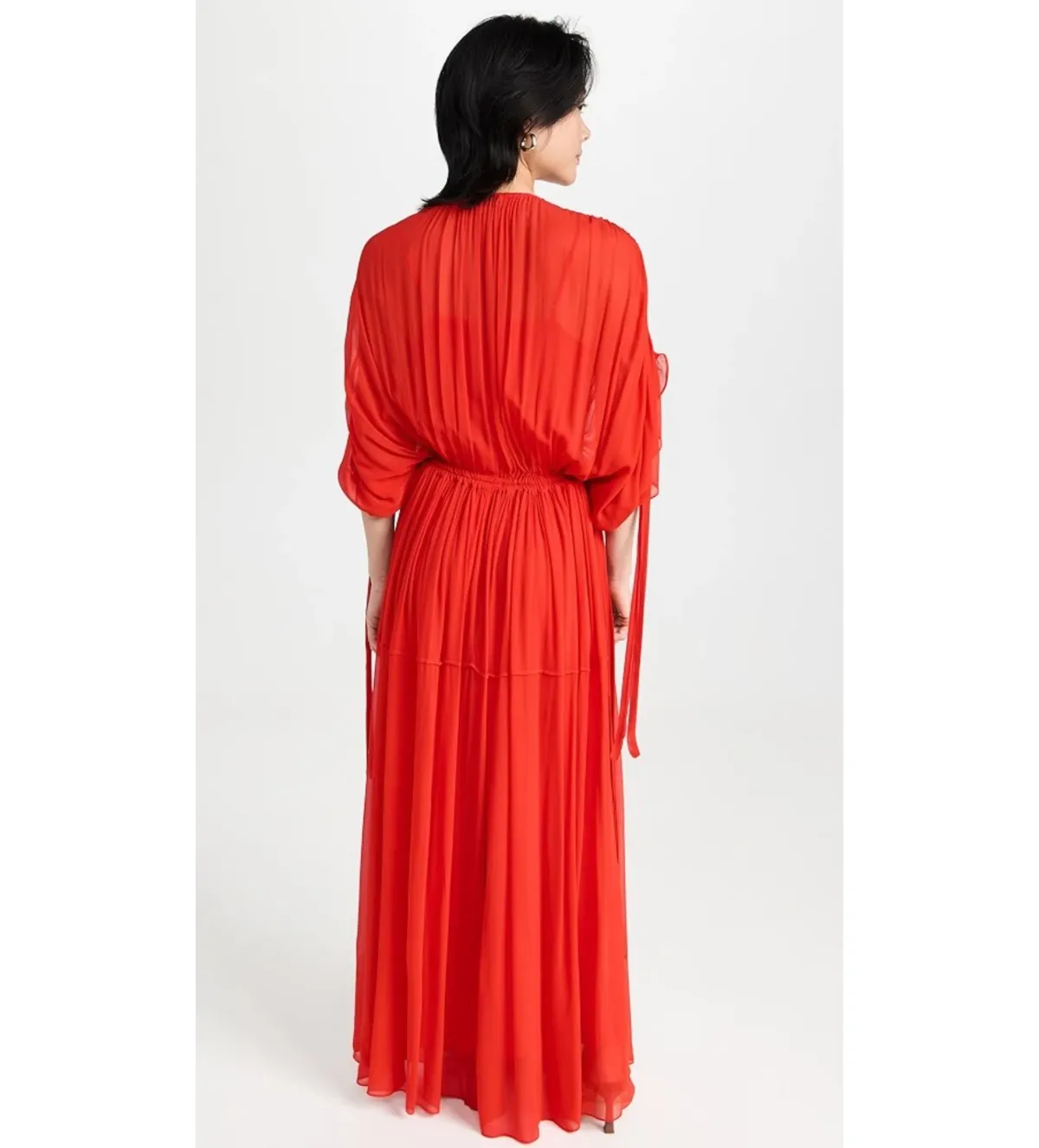 Lee Mathews Ines Dress Raspberry Size 10/M - Image 3