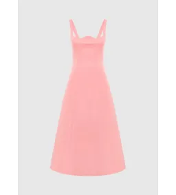 Leo Lin Odette Dress Strawberry Size 8 for rent on The Volte - image 1