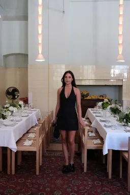 Henne Indigo Dress Black Size AU 6 for rent on The Volte - image 3