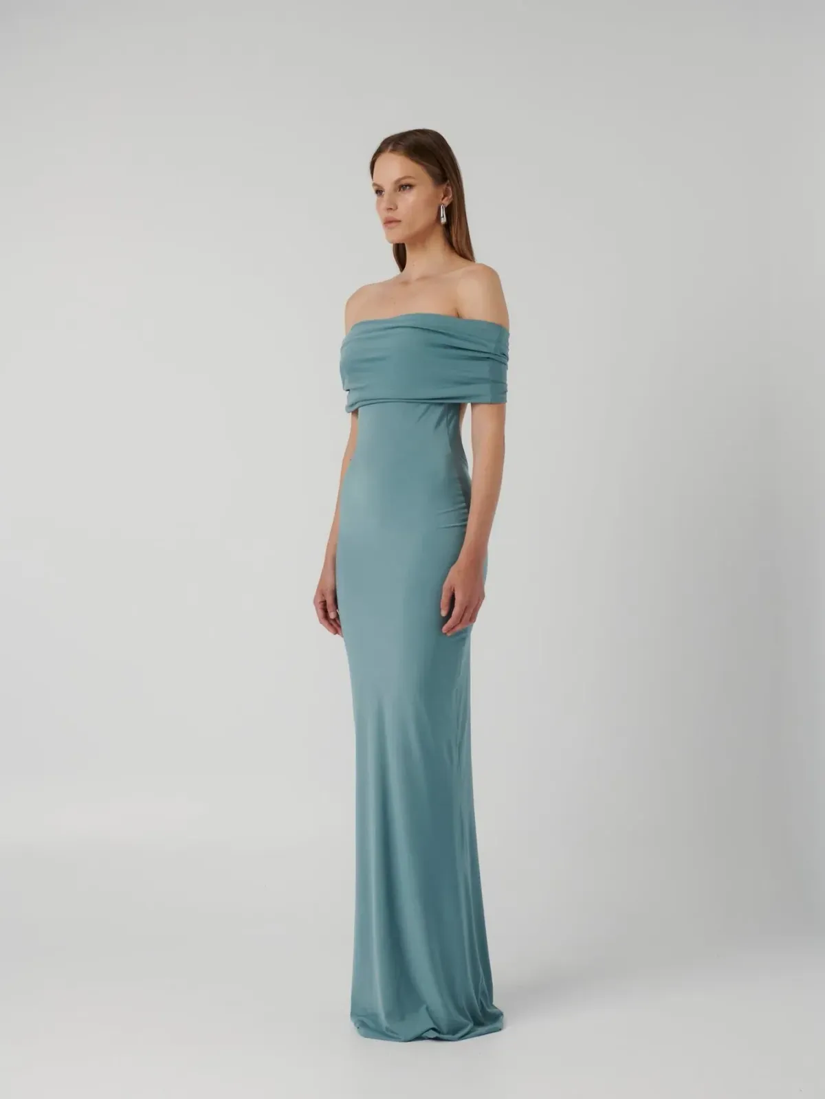 Effie Kats Viela Gown Eucalyptus Size 6/XS - Image 2