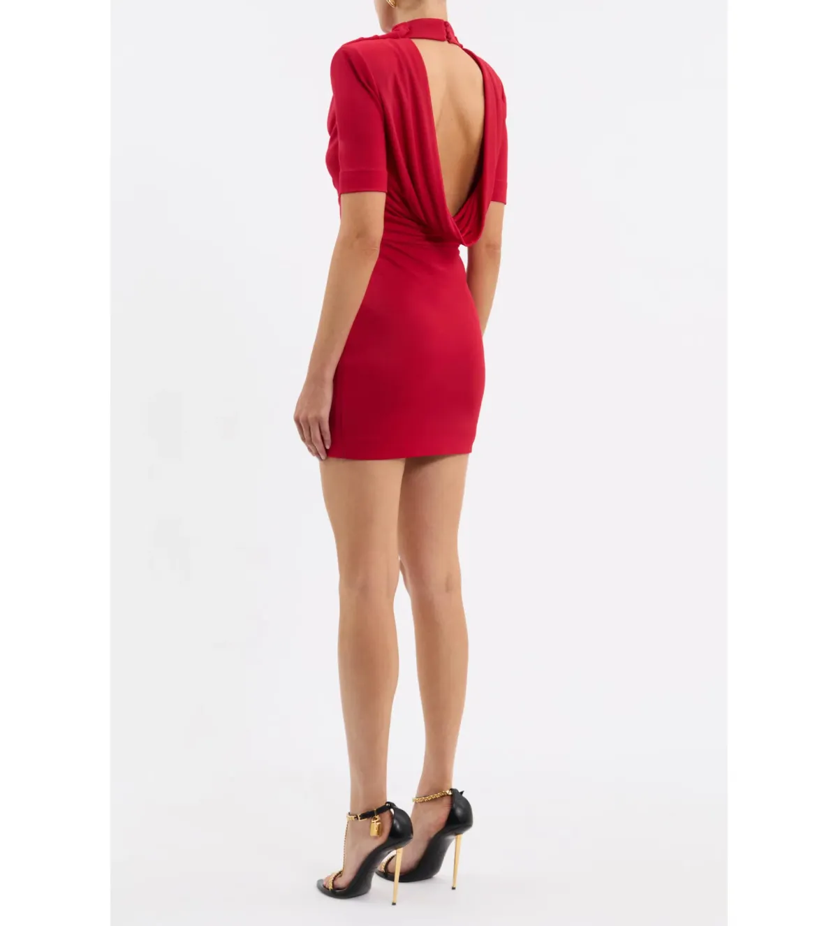 Rebecca Vallance Carmine Mini Dress Red Size 10 - Image 2