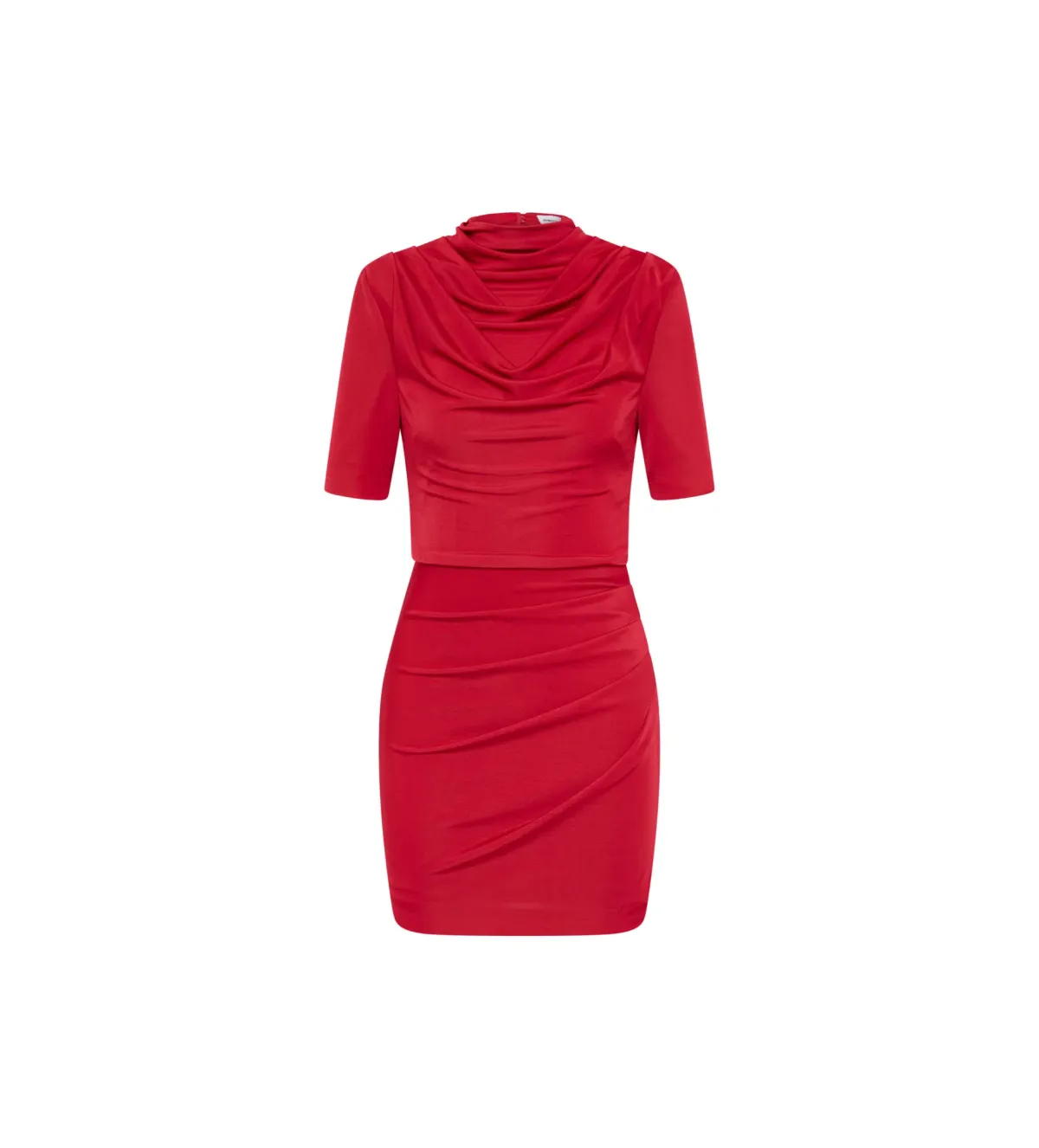 Rebecca Vallance Carmine Mini Dress Red Size 10 - Image 4