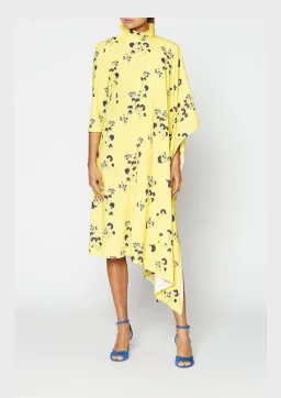 Scanlan Theodore Fanita Dress Yellow Size 8 for rent on The Volte - image 1