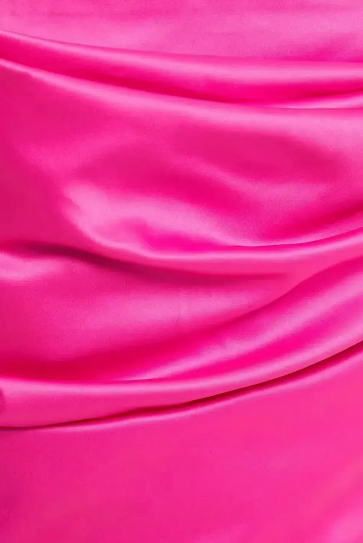 De La Vali Women's Frisco Silk Satin Dress Bright Pink Size 8  - Image 2