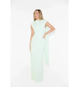 Odd Muse The Ultimate Muse Drape Maxi Dress Mint Size XS / AU 6 for rent on The Volte - image 1