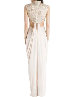 Carla Zampatti Vintage Lace Opera Gown Blush Size 4 for rent on The Volte - image 3