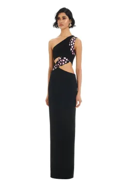 Eliya The Label Shay Gown Black Size 6 for rent on The Volte - image 3