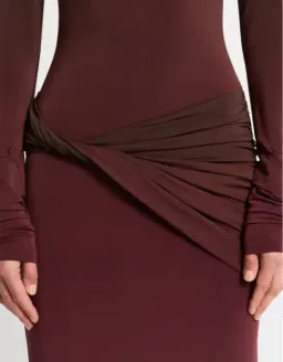 Sass & Bide Lifeform Jersey Maxi Dress Size 10 for rent on The Volte - image 4