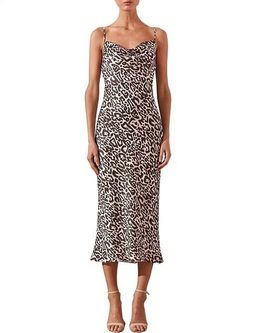 Shona Joy Isabella Cowl Slip Midi Dress Size 6 for rent on The Volte - image 3