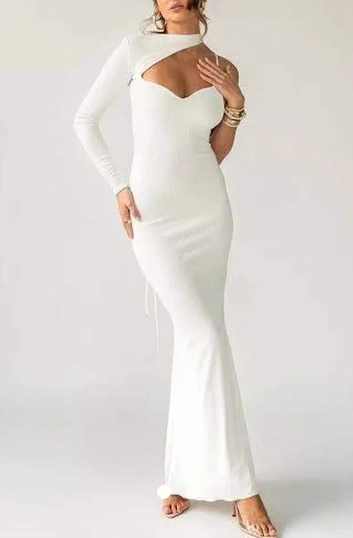 Arcina Ori Estelle Long Cut Out Formal Dress Size AU 8 - Image 2