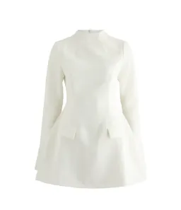 Odd Muse The Ultimate Muse Split Sleeve Mini Dress White Size XL / AU 14 for rent on The Volte - image 5
