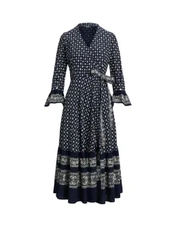 Polo Ralph Lauren Floral Print Wrap Dress Size AU 4 for rent on The Volte - image 4