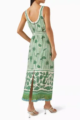 Alemais Lulu Sleeveless Midi Dress AU Size 6 for rent on The Volte - image 4