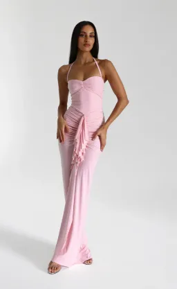 Natalie Rolt Shontae Maxi Dress Pink Size 3/AU 12 for rent on The Volte - image 1