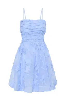 Aje Evangeline Mini Dress Light Sky Blue Size AU 16 for rent on The Volte - image 4