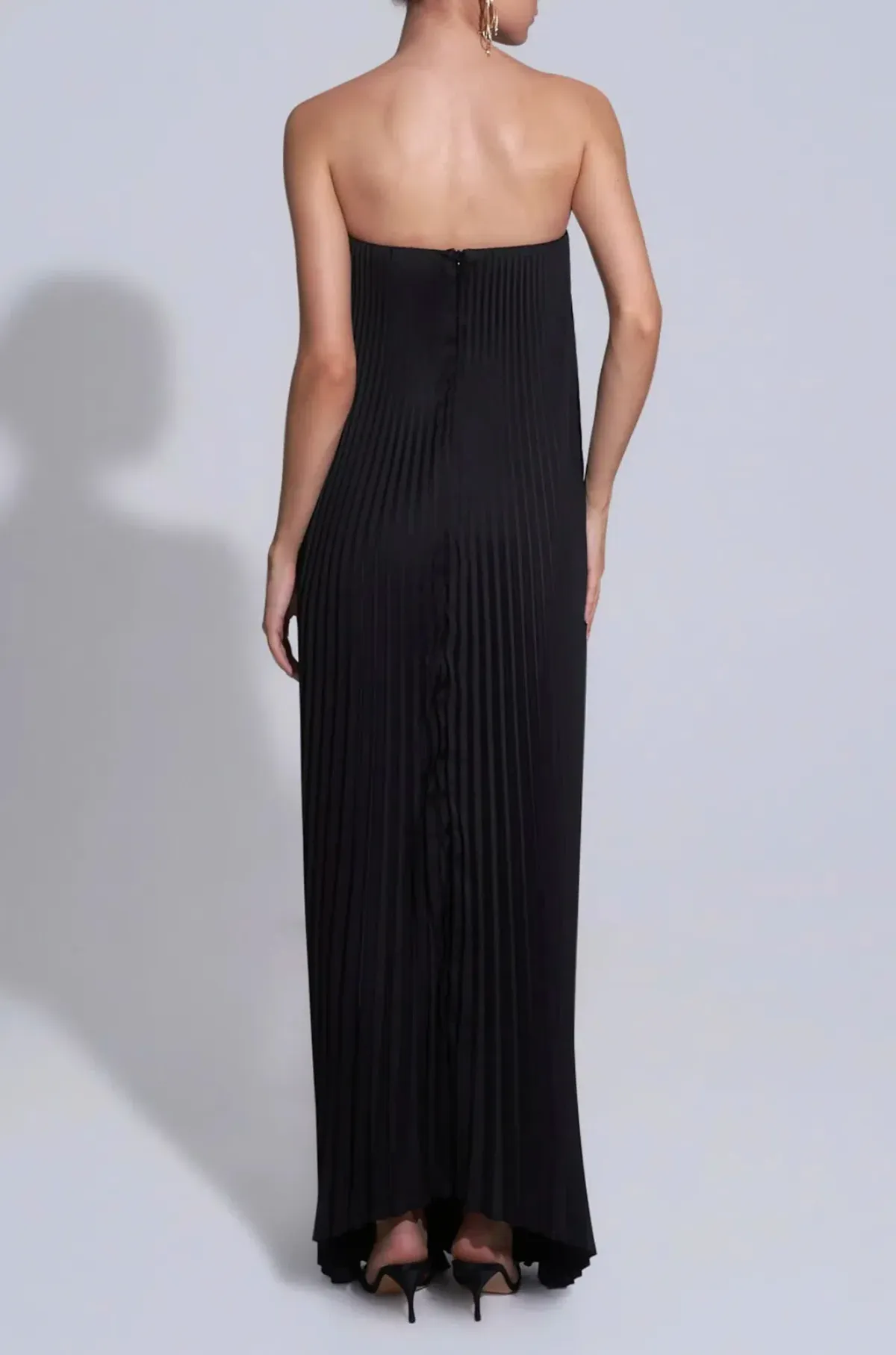 Lidee Black Tie Gown Noir Black Size 8  - Image 3