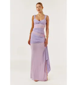 She is Olla Ariel Maxi Dress Lavender Size AU 8 for rent on The Volte - image 5