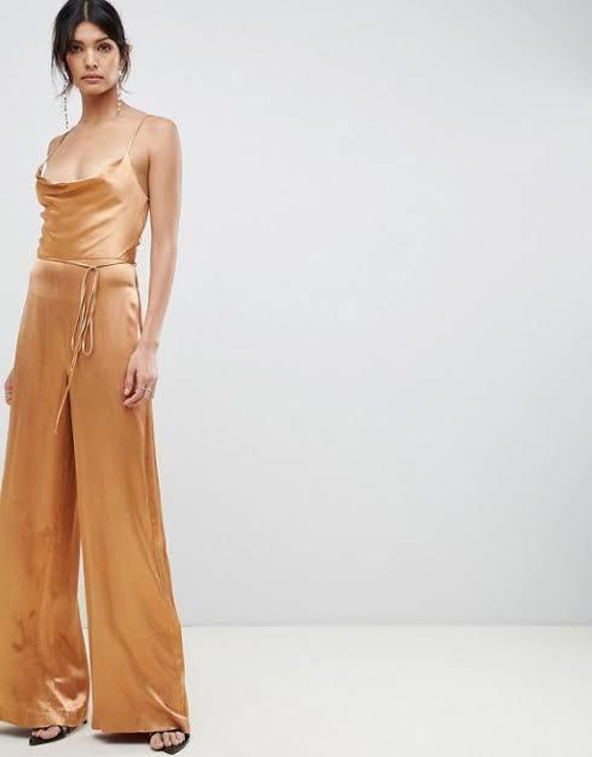 Bec & Bridge Feel the Heat Jumpsuit Cinnamon Size 6 - Image 4