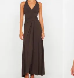 Bec & Bridge Greta Dress Twig Maxi Size AU 6 for rent on The Volte - image 1