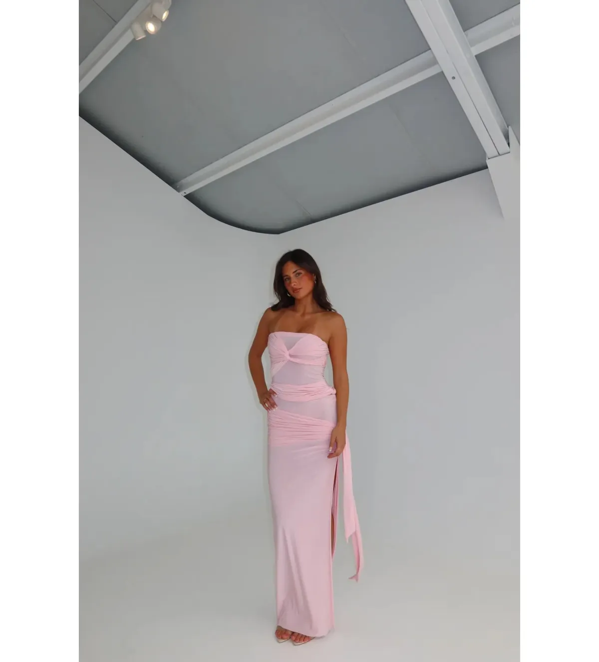 Natalie Rolt Miranda Gown Blossom Pink Size AU 8 - Image 1