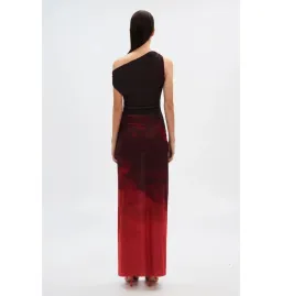 MISHA The Nyra Mesh Gown Venus Print Size AU 6 for rent on The Volte - image 5