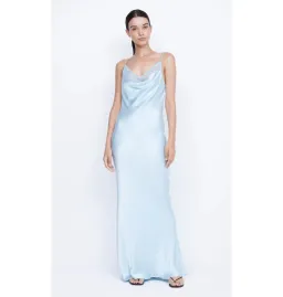 Bec & Bridge Arabella Maxi Dress Dolphin Blue Size AU 12 for rent on The Volte - image 1