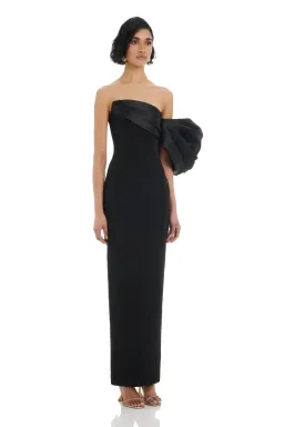 Eliya the Label Heinrich Gown Black Size 12/L for rent on The Volte - image 5