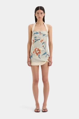 Sir the Label Roisin Mini Dress in Bloom Floral Size 0 / AU 6 for rent on The Volte - image 1