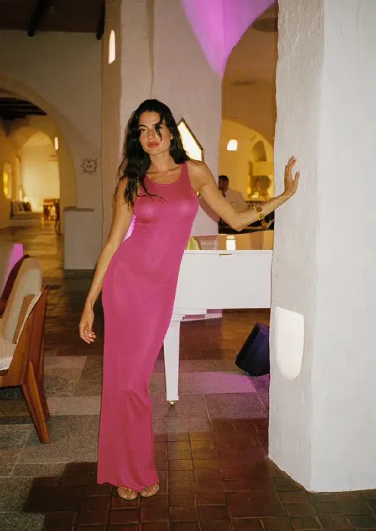 Asta Resort Natalia Dress Magenta Size 10 - Image 1