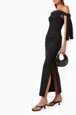 SIR The Label Dahlia Black Gown Size 12 for rent on The Volte - image 2