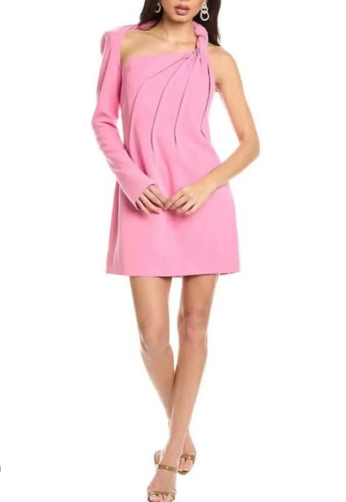 Rachel Gilbert Claudio Mini Dress Pink Size 4/AU 14 - Image 1