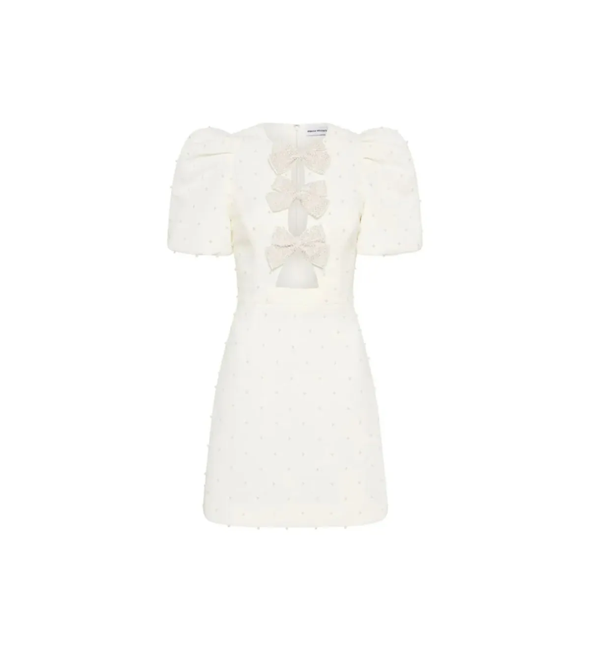 Rebecca Vallance Bridal Ophelia Mini Dress White Size AU 8 - Image 5