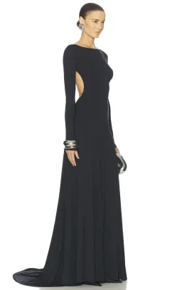 Helsa The Heidi Dress Black Maxi Size AU 8 for rent on The Volte - image 2