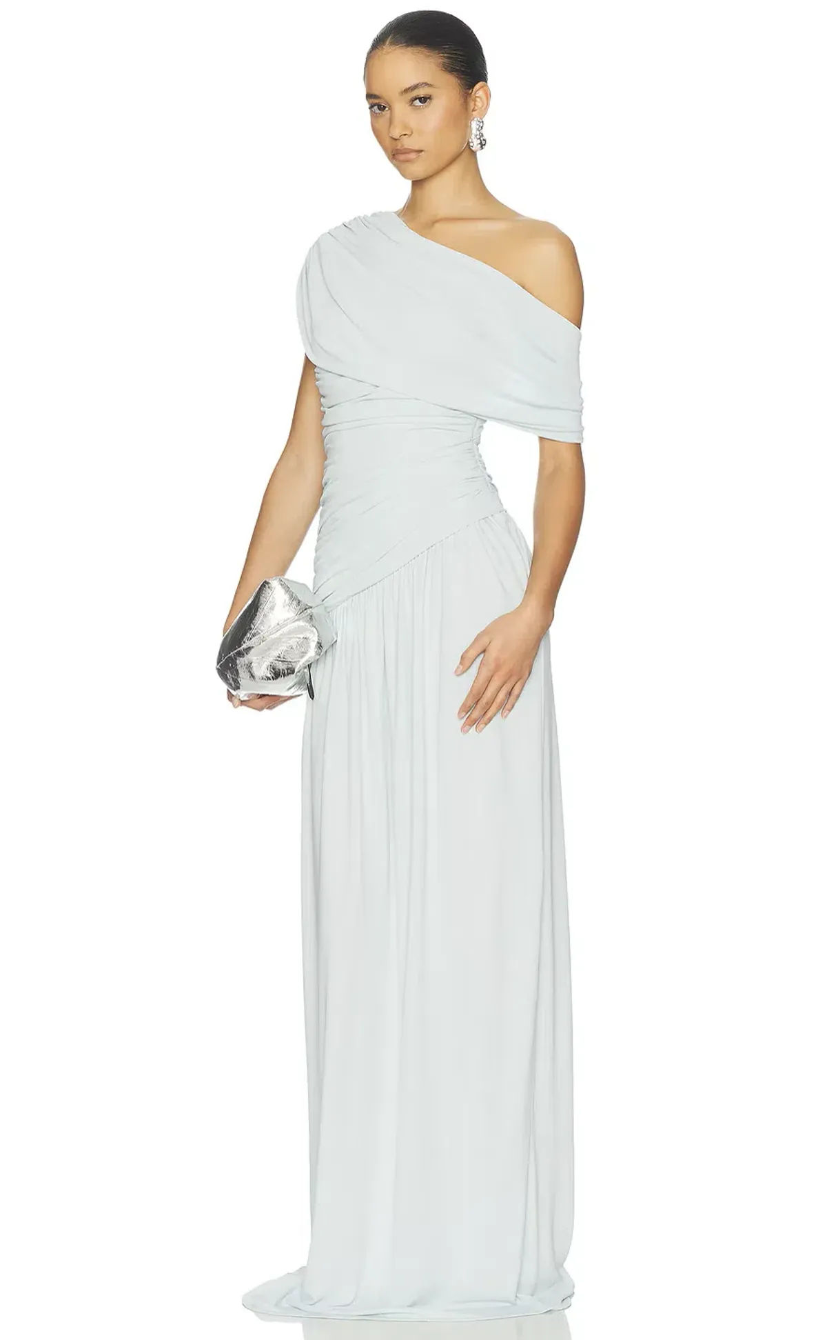 Helsa The Apolla Jersey Dress Blue Size S / AU 8 - Image 1