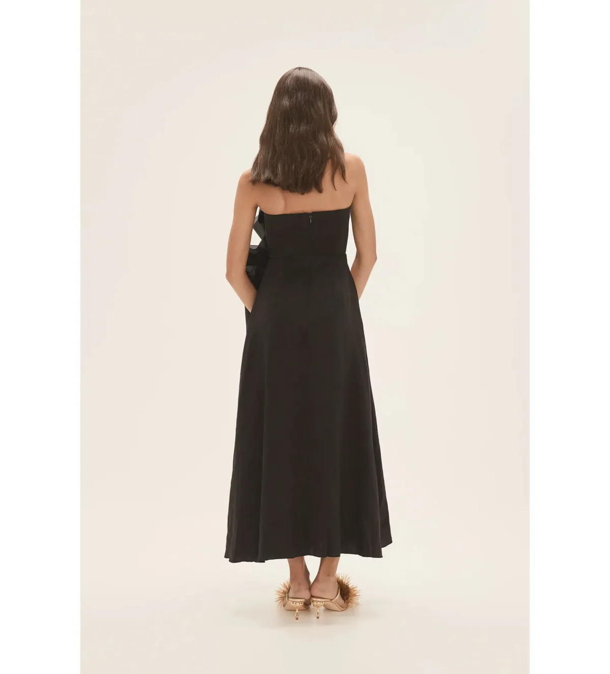 Aje Energy Midi Dress in Black Size AU 8 - Image 6