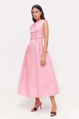Rachel Gilbert Celia Dress Pink Size 10 for rent on The Volte - image 2