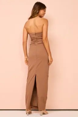 Sir The Label Alba Strapless Gown Mocha Size 8 for rent on The Volte - image 5