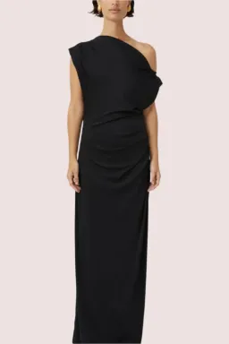Camillla & Marc Annalise Gown Black Size 12 for rent on The Volte - image 1