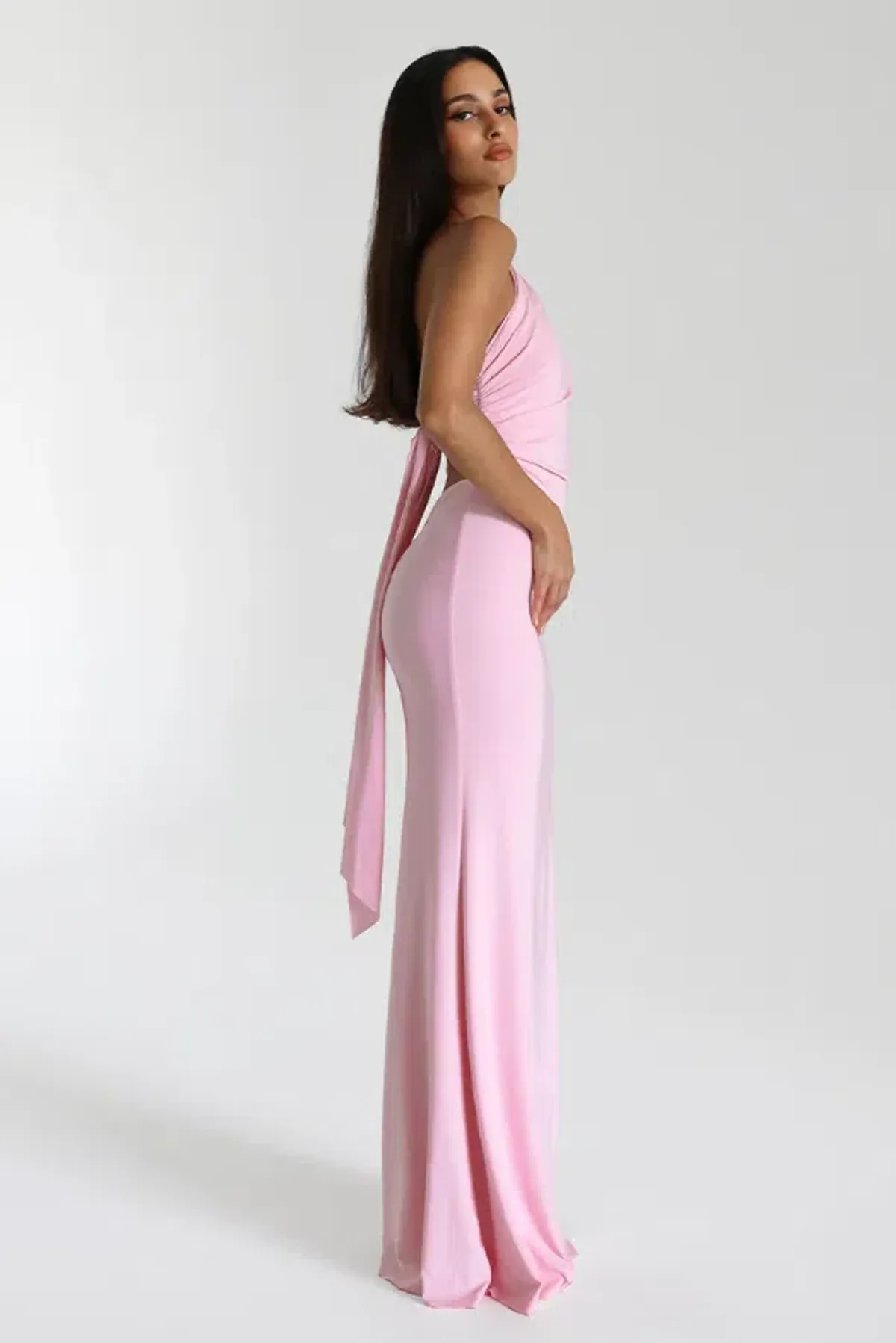 Natalie Rolt Fabienne Gown Blossom Pink Size 8 - Image 3