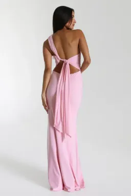 Natalie Rolt Fabienne Gown Blossom Pink Size 8 for rent on The Volte - image 4