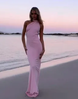 Natalie Rolt Fabienne Gown Blossom Pink Size 8 for rent on The Volte - image 9