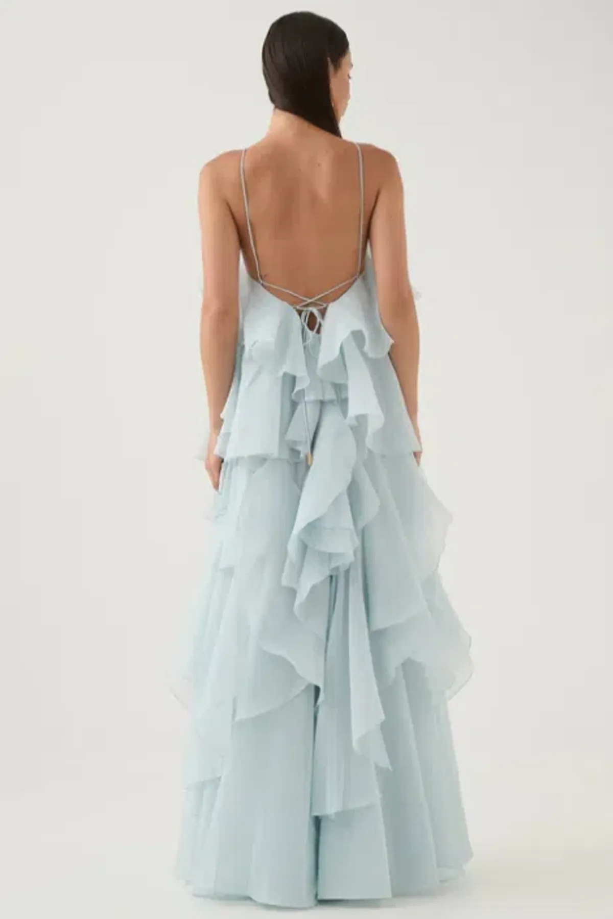 Aje Pandorea Blue Maxi Dress Size 8 - Image 3