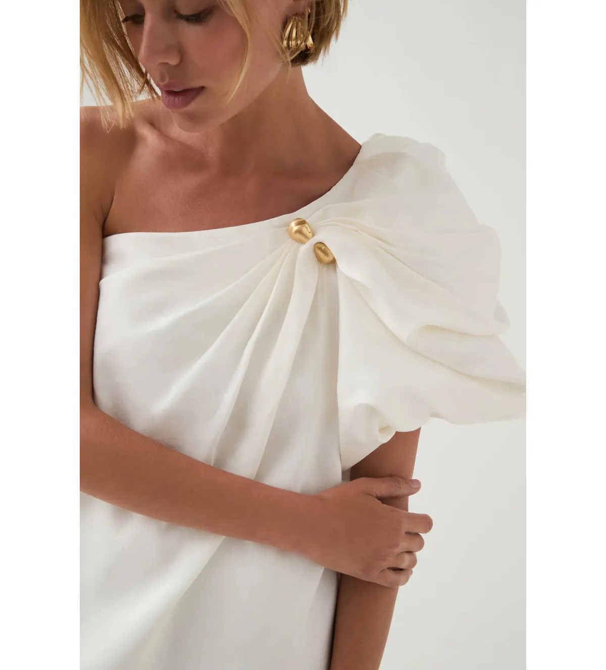 Aje Cira Mini Dress in Ivory Size M / AU 10 - Image 4