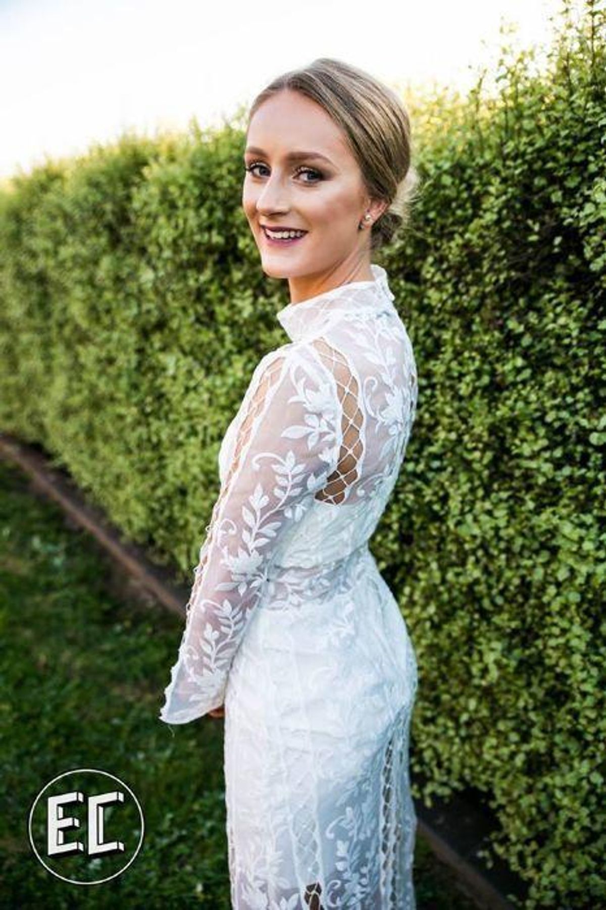 Thurley Wisteria Dress White Size 6 - Image 2