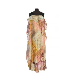 Zimmerman Tallow Ruffle Maxi Dress Multi Size 14 for rent on The Volte - image 5