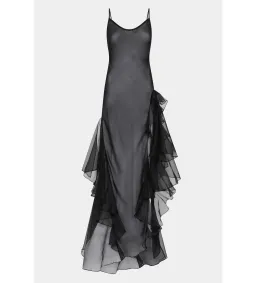 Sir The Label Sage Flounce Gown Black Size 1 / AU 8 for rent on The Volte - image 7