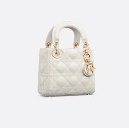 Dior Mini Lady Bag White for rent on The Volte - image 2