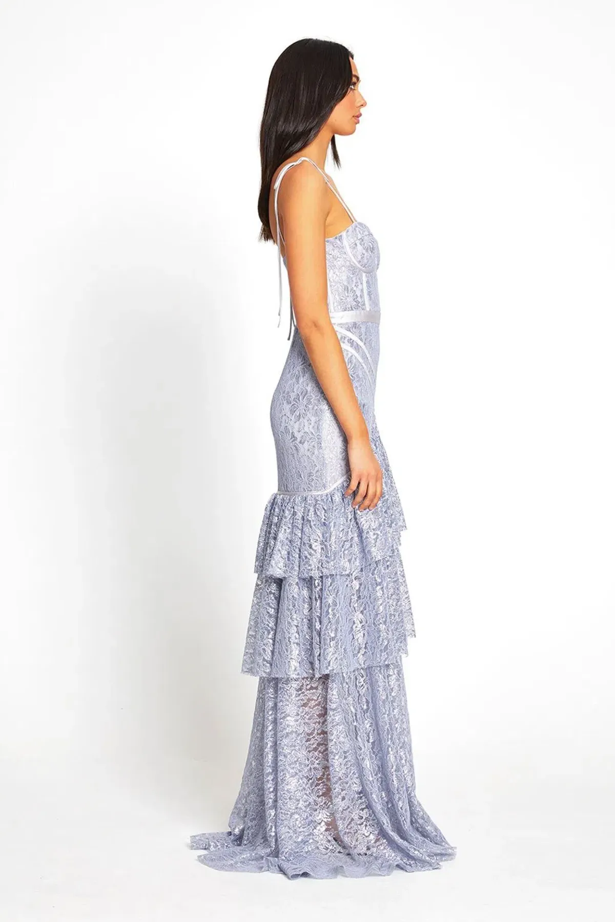 Alice McCall Sandstorm Gown Blue Size 10 - Image 2