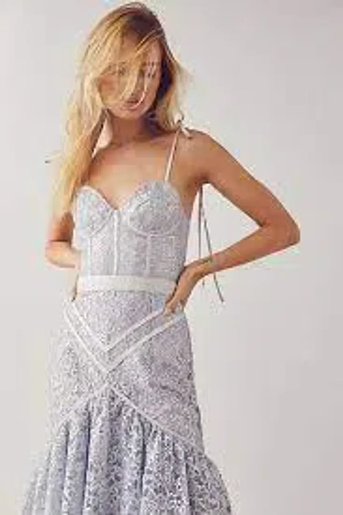 Alice McCall Sandstorm Gown Blue Size 10 - Image 5